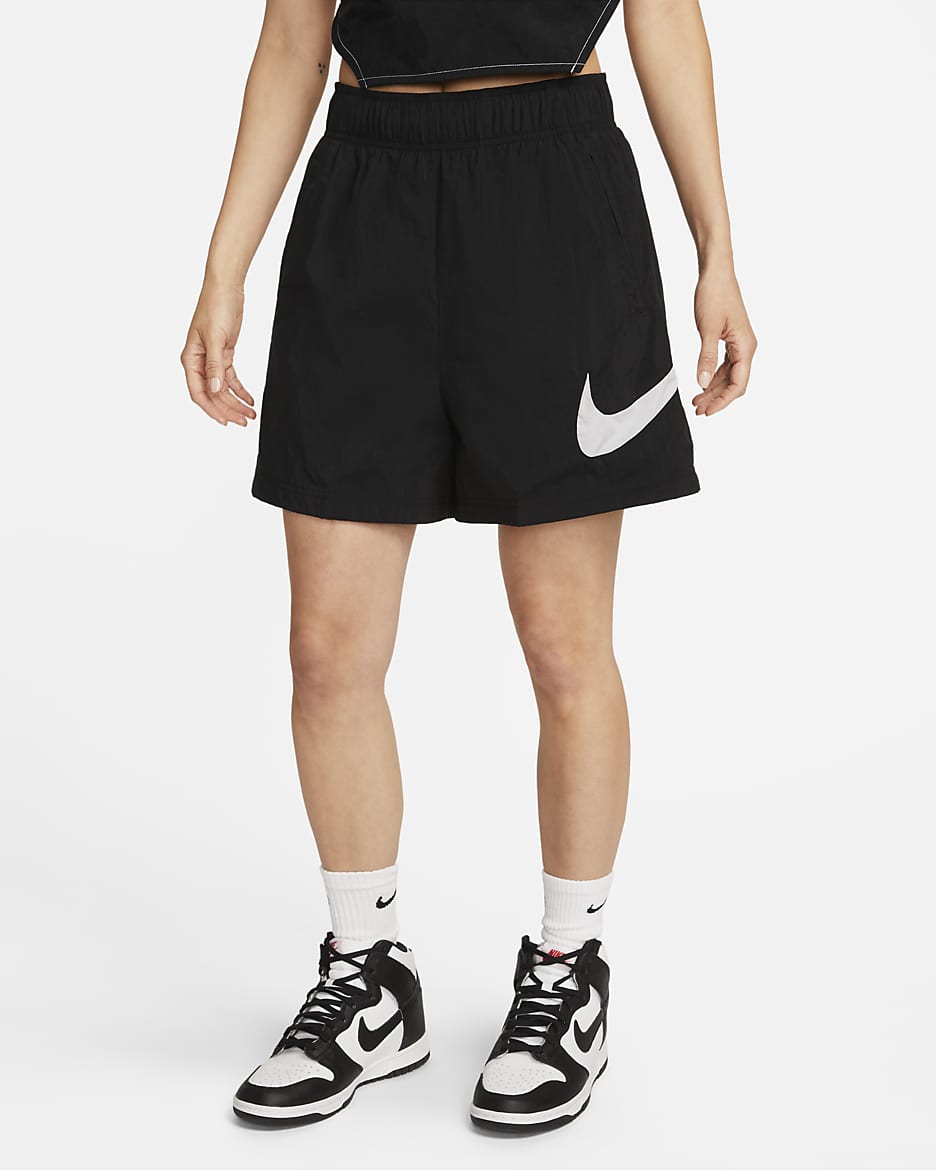 Nike Sportswear Essential Women s High Rise Woven Shorts. Nike ID